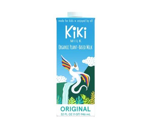 Kiki Milk Kiki Milk Plant Based Milk - Organic Original Kiki Milk - Calcium & Magnesium Source - Gluten Free, Gum Free, GMO Free, Dairy Free, Soy Free, Glyphosate Free - Shelf Stable - (32 oz • Pack of 6)