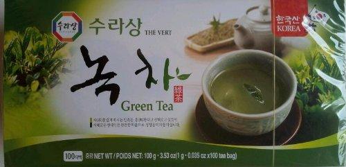 Surasang Korea Green Tea (100 Bags)