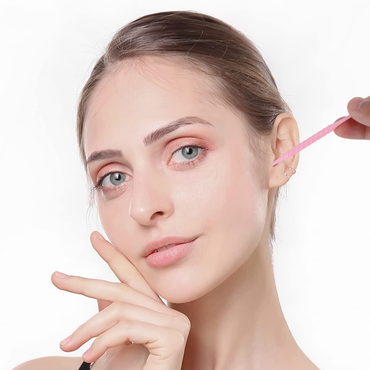 DOITOOL 30pcs Ear Pick Plastic Ear Cleaner Ear Stick Ear Wax Picker Ear Cleaning Kit Earwax Removal Picks Nose Piercing Kit Ear Brush Electric Tool Plastic Earpick Baby Portable Metal