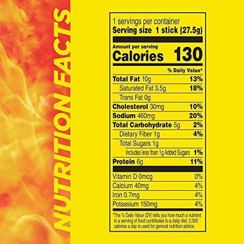 Slim Jim Slim Jim Giant Sized Original Snack Stick, Easy, On-the-Go School, Work and Travel Snacks, 0.97 OZ Meat Snacks