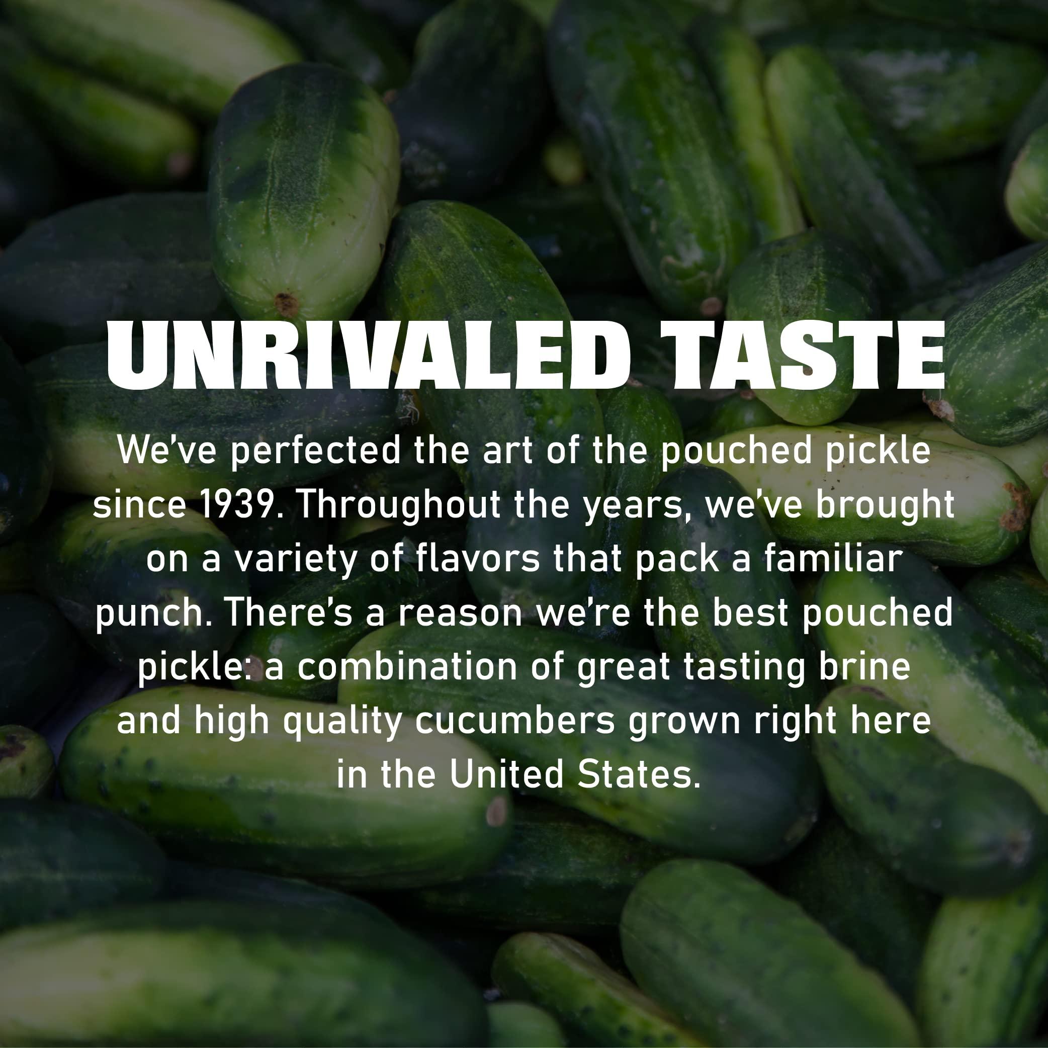 Van Holten's Pickles Van Holten's Pickles - Jumbo Hot Pickle-In-A-Pouch - 6 Pack