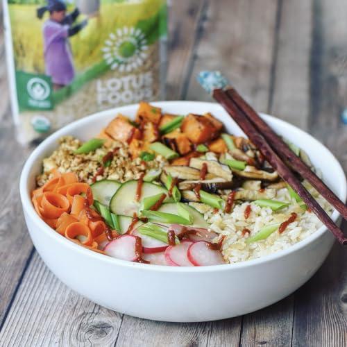 Lotus Foods Lotus Foods Organic Brown Jasmine Rice, 30 Oz(Pack of 6)