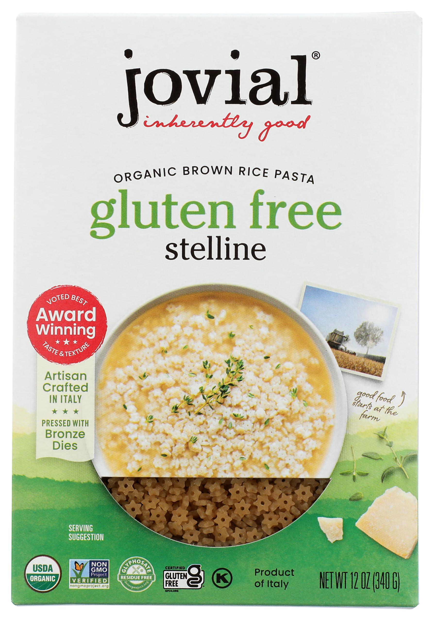 Jovial JOVIAL Organic Brown Rice Stelline Pasta, 12 OZ