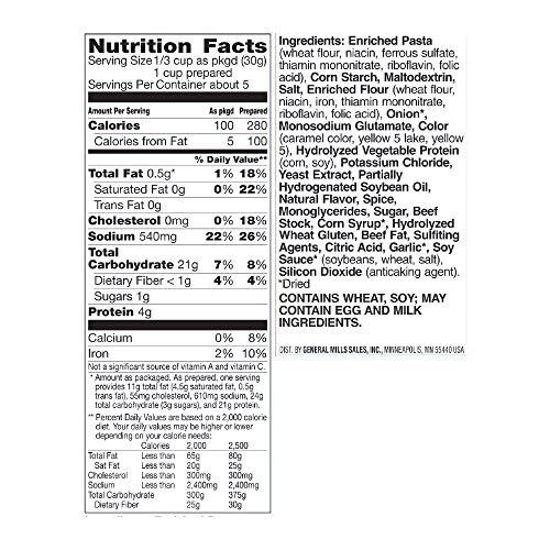 Betty Crocker Hamburger Helper, Beef Pasta, 5.6 Ounce Boxes (Pack of 6)