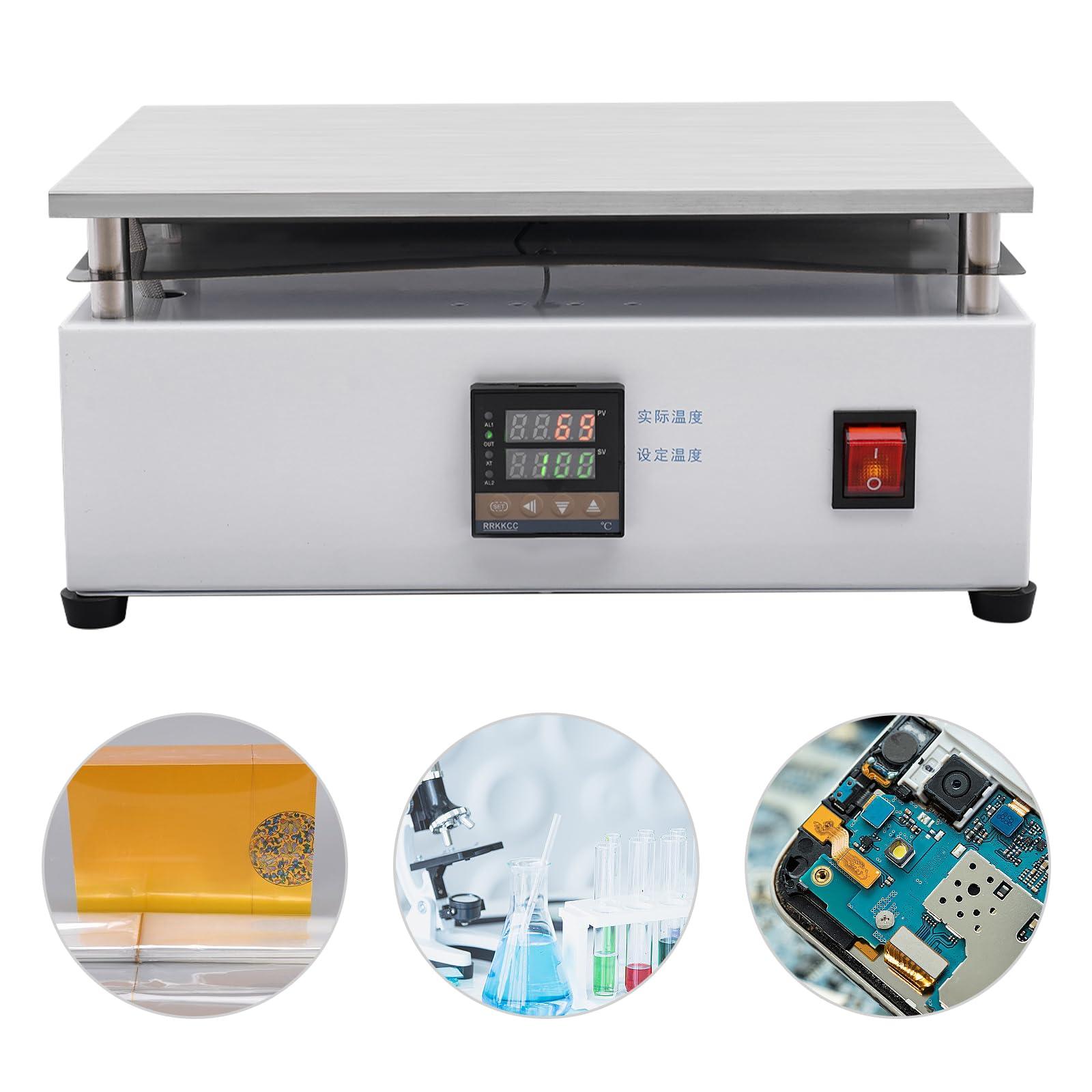 YIYIBYUS YIYIBYUS Cellophane Wrapping Machine,110V Heating Sealing Machine Manual Cellophane Overwrapping Machine Desktop Perfume Cosmetics Poker Box