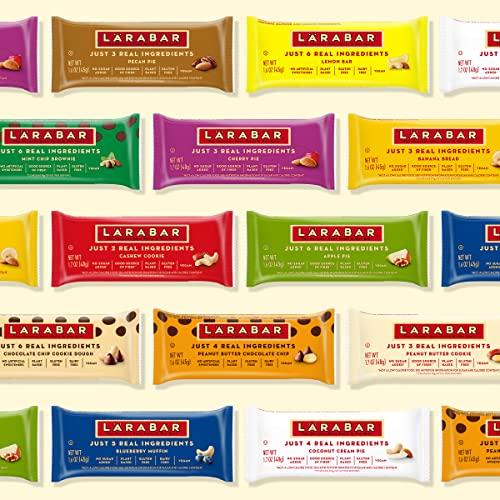 LÄRABAR Larabar Lemon Bar, Gluten Free Vegan Fruit & Nut Bars, 1.6 oz Bars, 6 ct (Pack of 8)