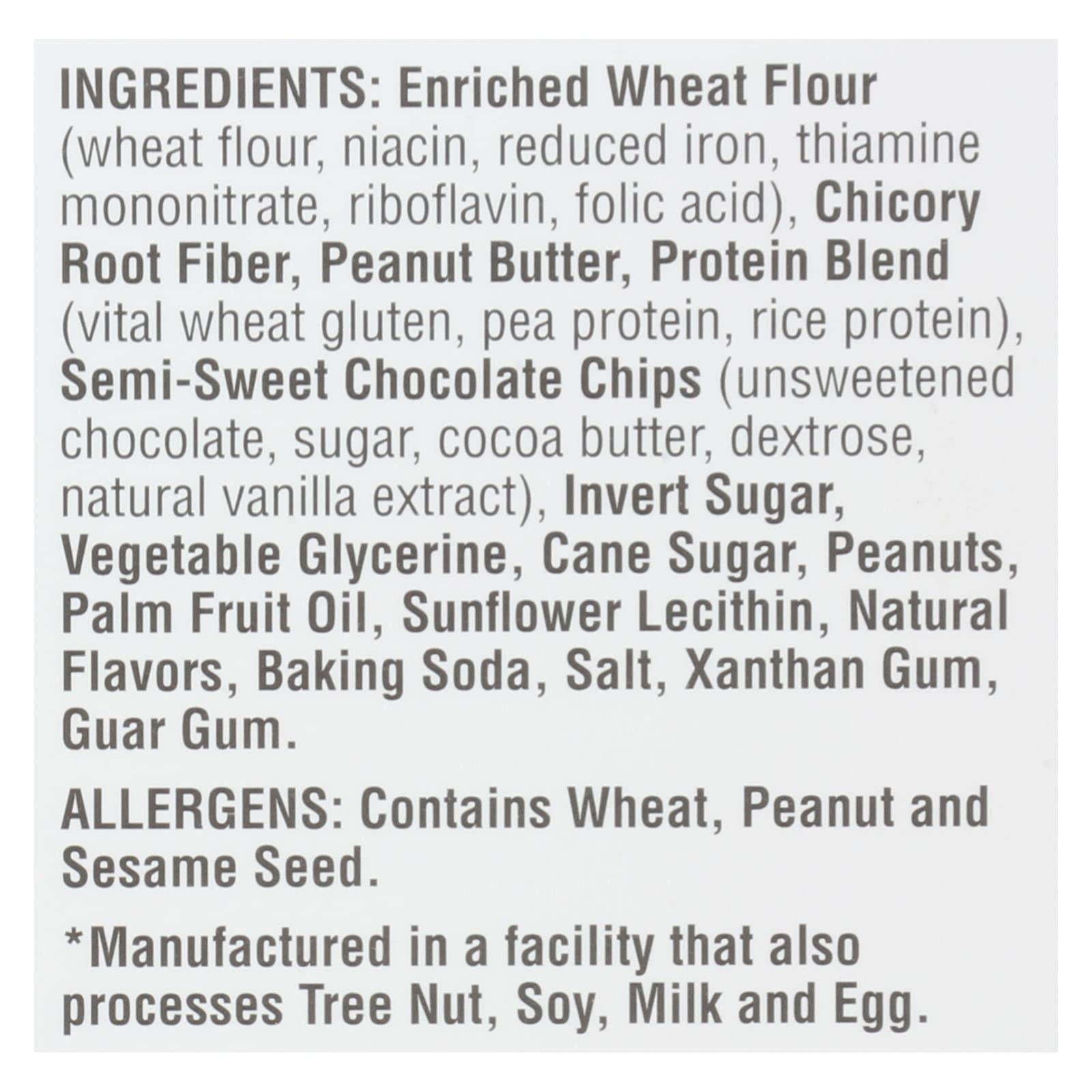 Lenny & Larry's Lenny & Larry\'s The Complete Cookie, Peanut Butter Chocolate Chip, Soft Baked, 16g Plant Protein, Vegan, Non-GMO, 4 Ounce Cookie (Pack of 12)