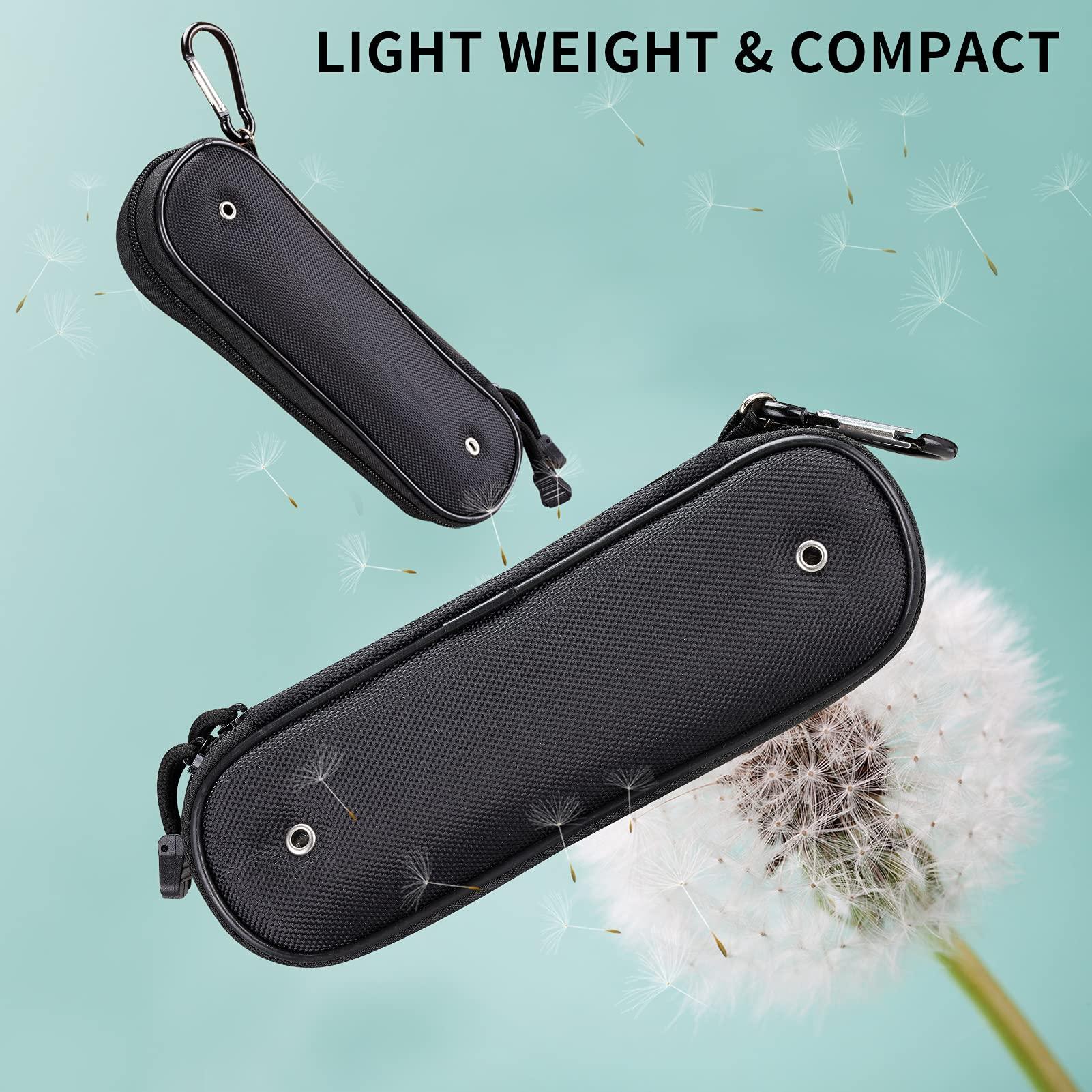 Mijibisu Toothbrush Travel Case for Oral-B Pro 500/600/650/1000/1500/2000/3000/3500/5500/Pro-Health,Genius X Limited/6000/7000/7500/8000/9600,Smart 1500/3000/5000,Vitality Dual Clean.(Case Only) Black