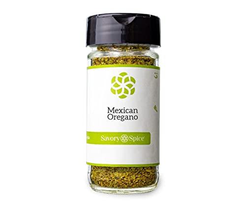 Savory Spice Shop Savory Spice Mexican Oregano - Dried Whole Leaves for Mexican & Latin-American Cooking (1/2 Cup Bag - Net: 0.85 oz)