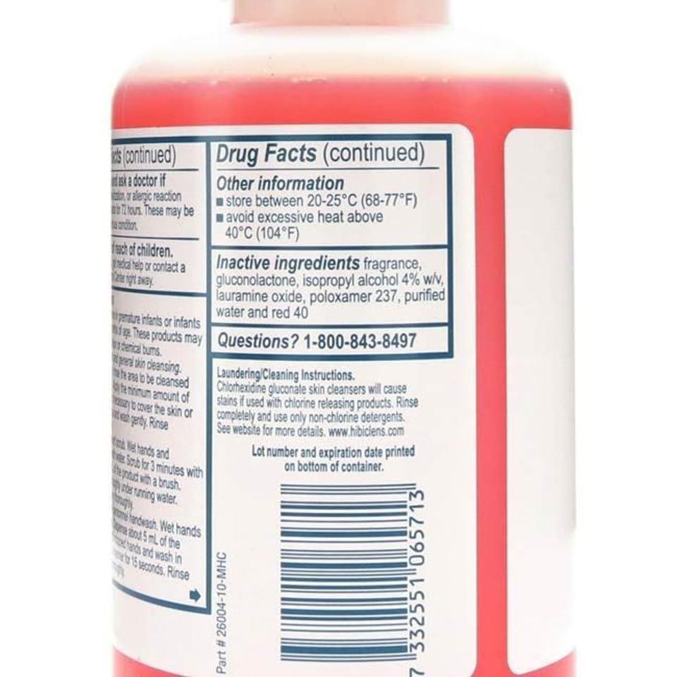 Molnlycke Healthcare Molnlycke Health Care Hibiclens Liquid Antiseptic 16 Oz Includes Hand Pump