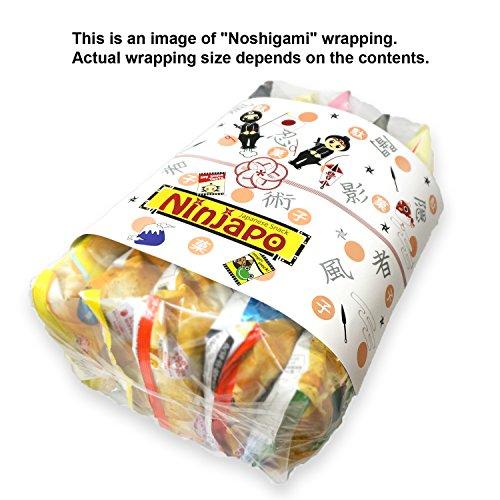 Ninjapo Calbee Standard Potato Chips 10 Packs Assortment Set (Lightly Salted, Consommé Punch, French Salad, Happy Butter, Soy Sauce & Mayonnaise: each 2) Ninjapo Wrapping