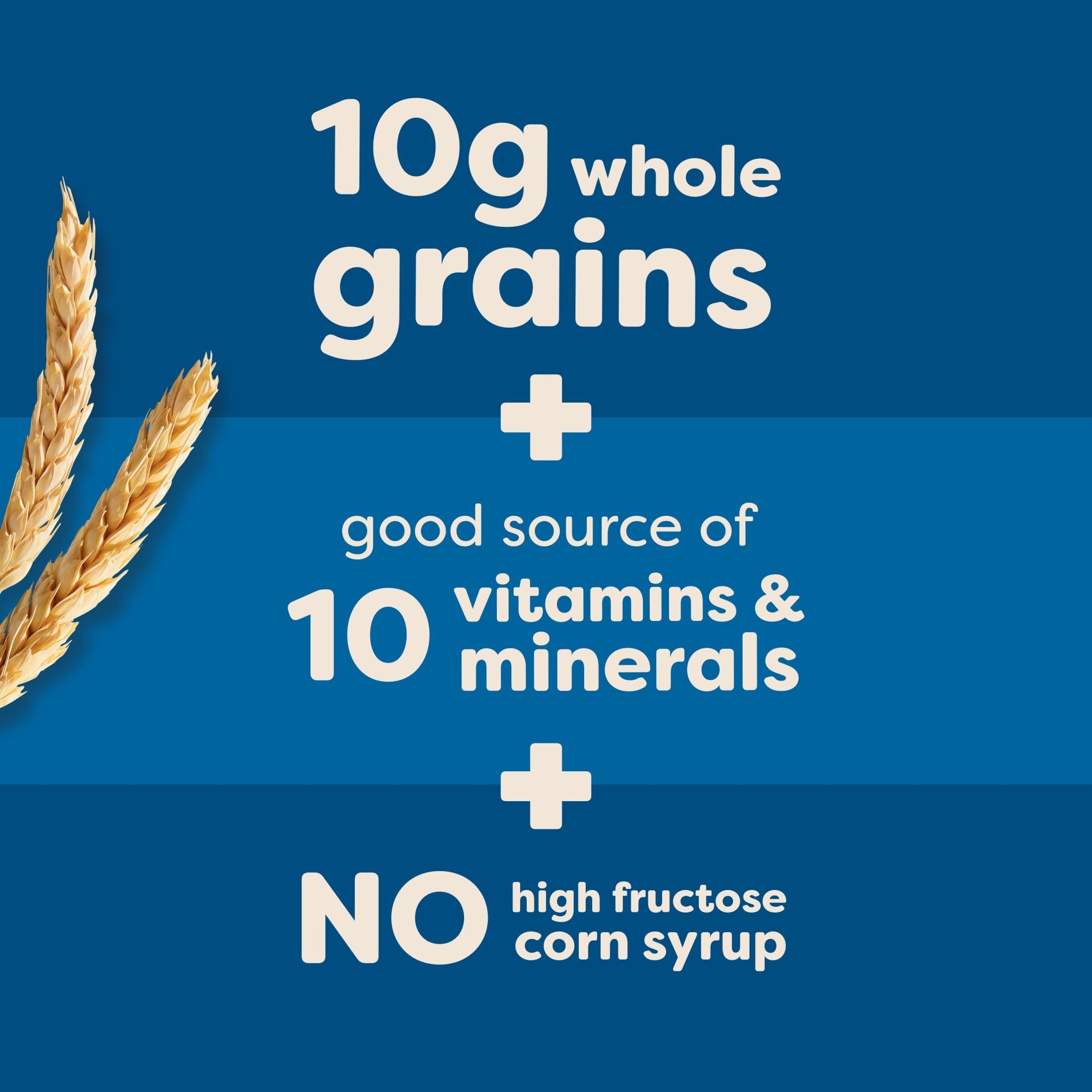 Nutri Grain Nutri-Grain Soft Baked Breakfast Bars, Made with Whole Grains, Kids Snacks, Variety Pack (4 Boxes, 32 Bars)