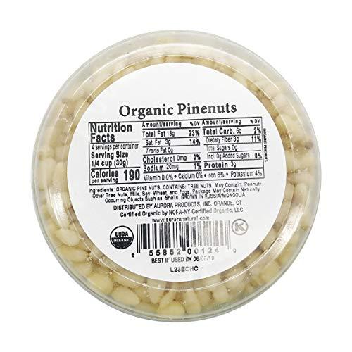 Aurora Natural Aurora Natural Products Organic Pine Nuts, 4 Ounce