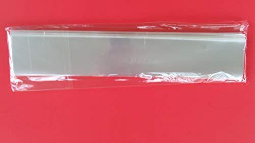 LIBO0911STORE 100 Clear Pretzel Rod Cello Bags Candy Decorations 2"X12"