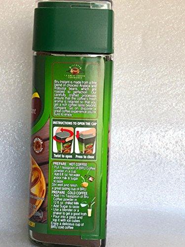 BRU 12 BOTTLES OF BRU INSTANT COFFEE 7oz (200g) EACH