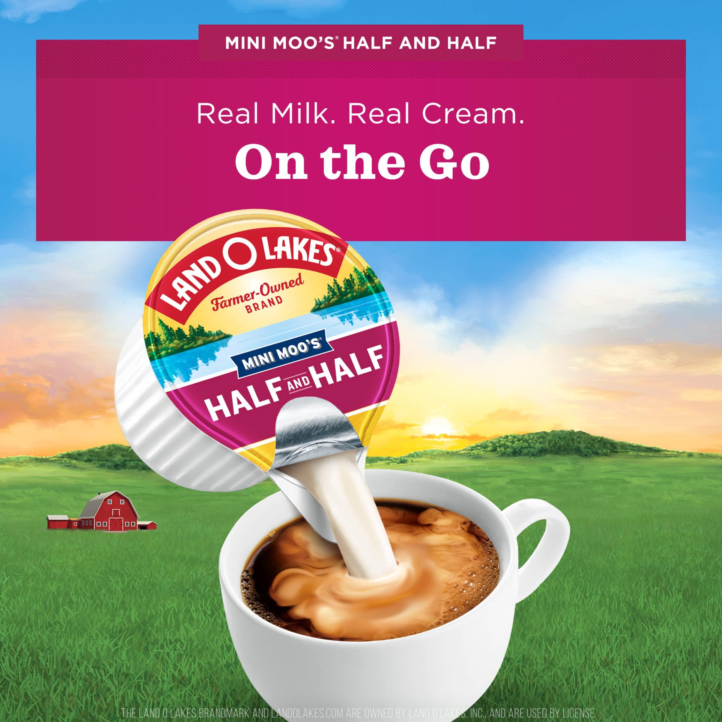 Land O Lakes Land O Lakes Mini Moo’s Half & Half Creamer Singles, Shelf-Stable, 192 Count