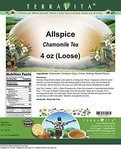 TerraVita Allspice Chamomile Tea (Loose) (4 oz, ZIN: 533148) - 2 Pack