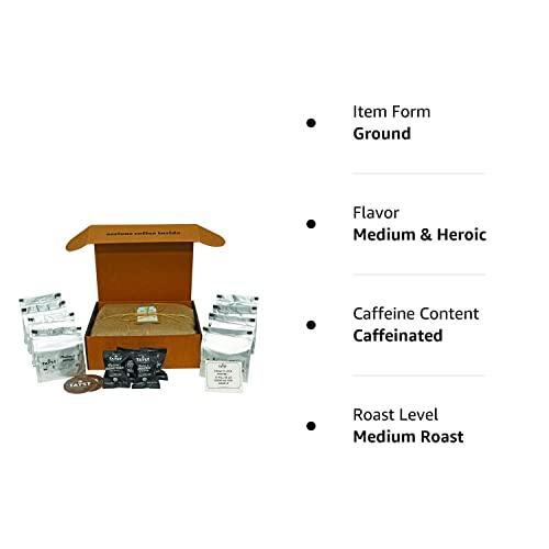 Tayst Coffee Roaster Tayst Coffee Pods, Medium & Heroic Medium Roast, K Cups Compatible with Keurig Coffee Maker, Sustainable Single Serve, Pack of 100