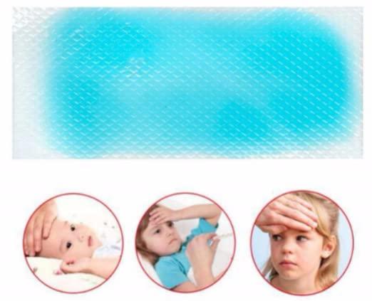 Generic NiannSu Cooling Patch for Kids Fever discomfort Cooling Forehead Strips Cooling Gel Sheet5 Count