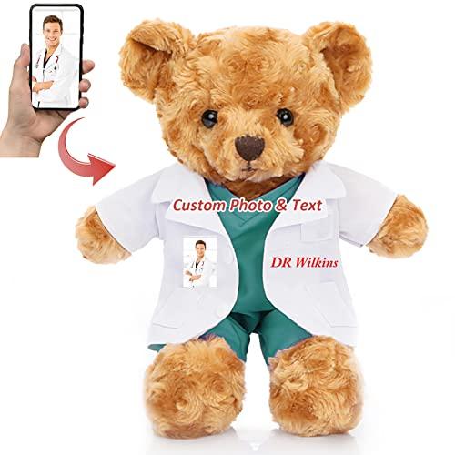 Personalized doctor teddy clearance bear