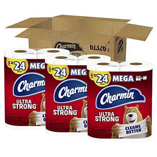 Charmin Charmin Ultra Strong Toilet Paper 18 Mega Rolls, 286 Sheets per roll