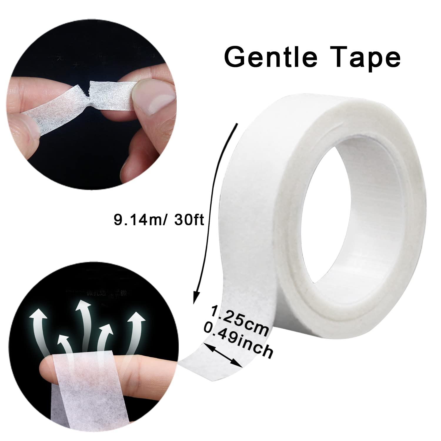 Vandorla Vandorla Eye Shield, 4 Pcs Plastic Eye Shield Eye Patch for Eye Surgery Covering Breathable After Surgery Eye Protection with 1 Roll Tape & 4 Elastic Rope, Clear