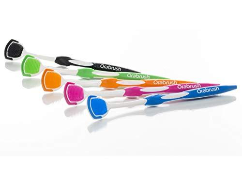 Orabrush 3 Pack Orabrush Tongue Cleaner Scraper by Orabrush