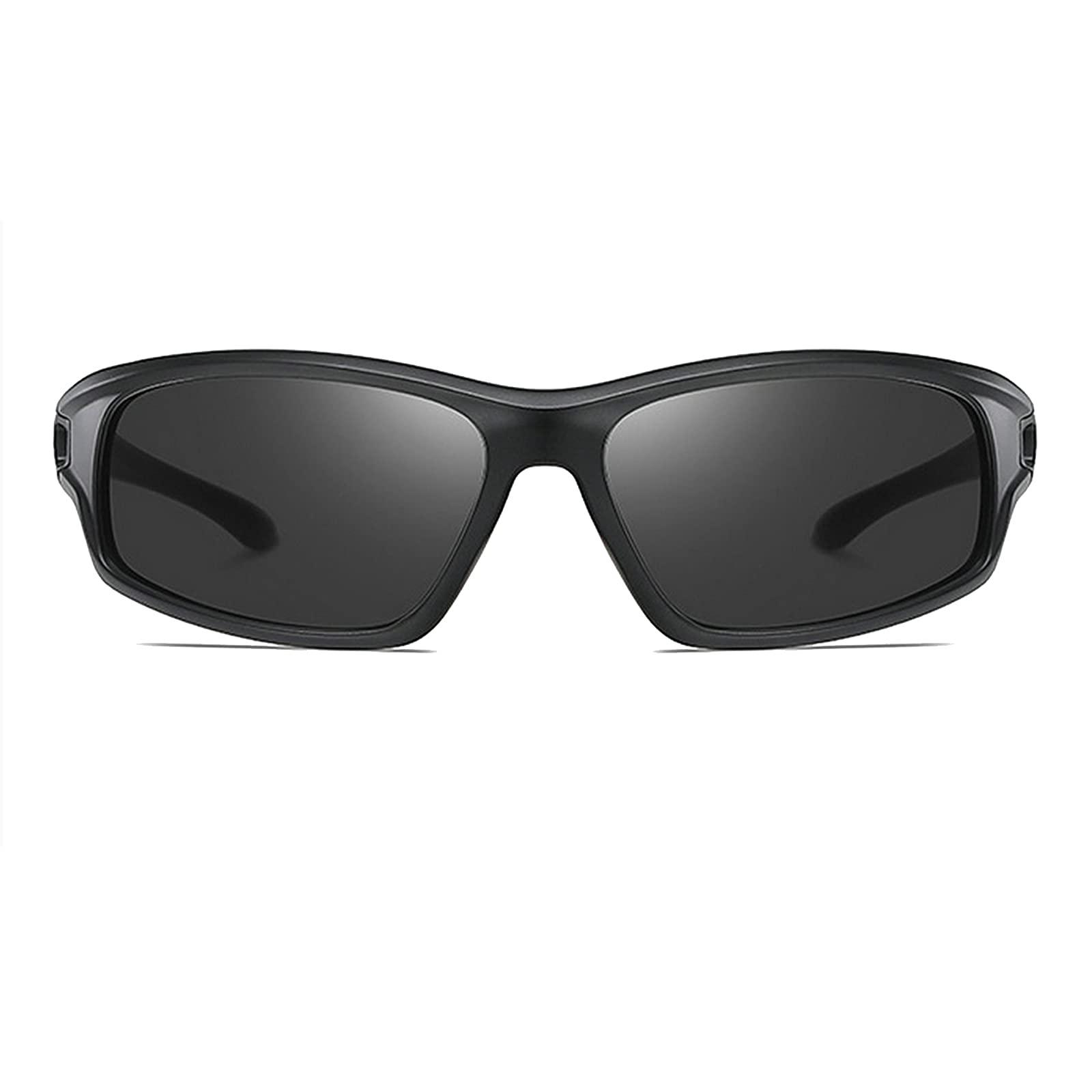 COTIA Full Reading Sunglasses Men's Sports Outdoor Driving Cycling Classic Readers Magnification Presbyopic Sun Glasses (black, 3.0)