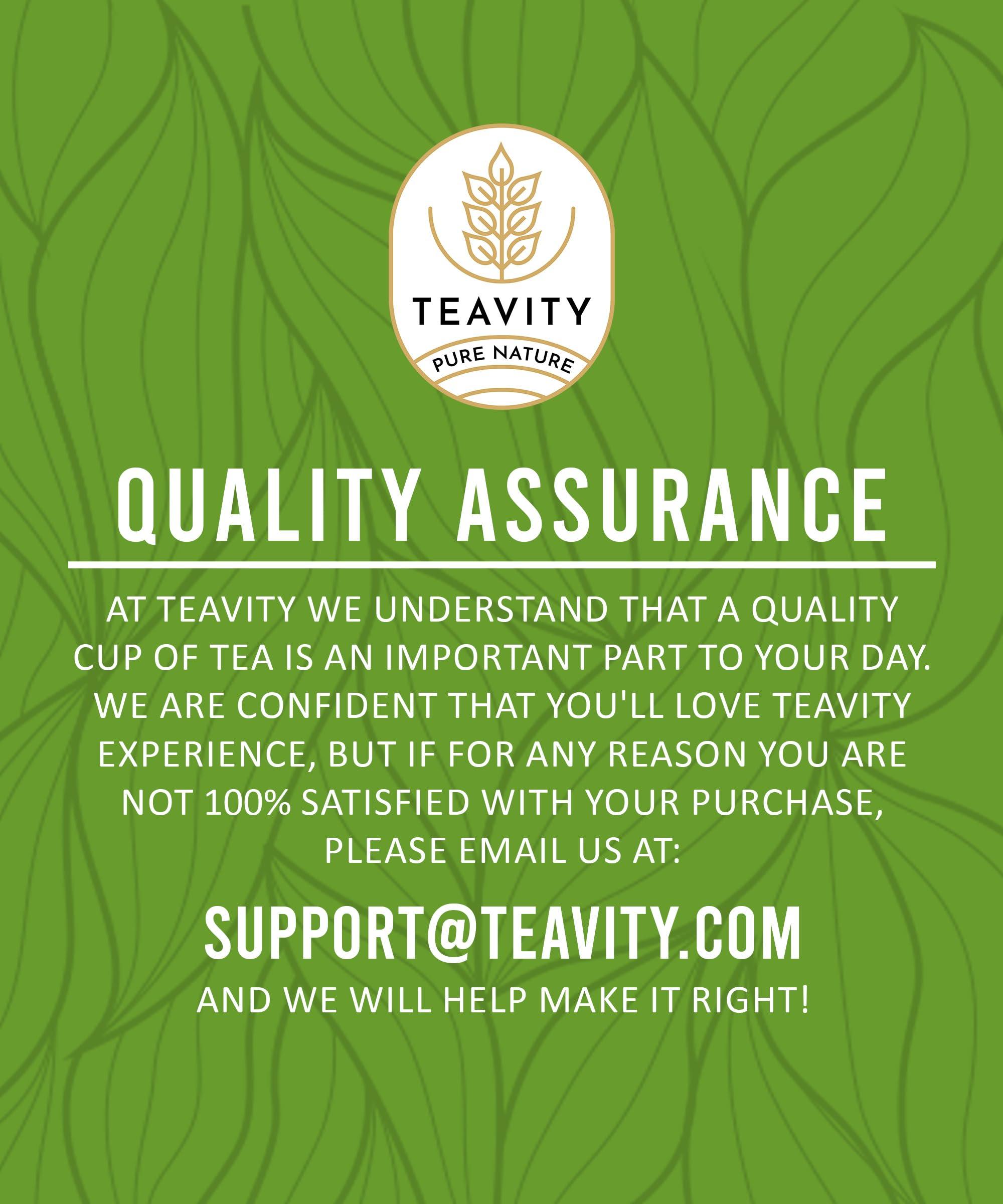 Teavity Organic Green Tea Pods for Keurig - Unsweetened Green Tea for K Cup Machines by Teavity (12 Tea Pods)