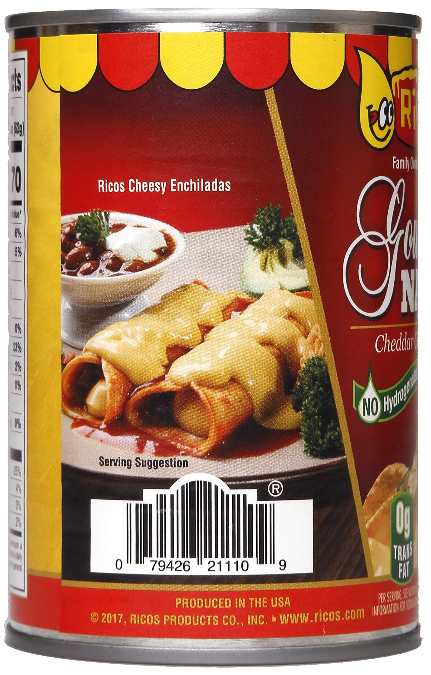 Ricos Ricos World Famous Gourmet Nacho Cheese Sauce (Case - 12 pack, 15oz cans)