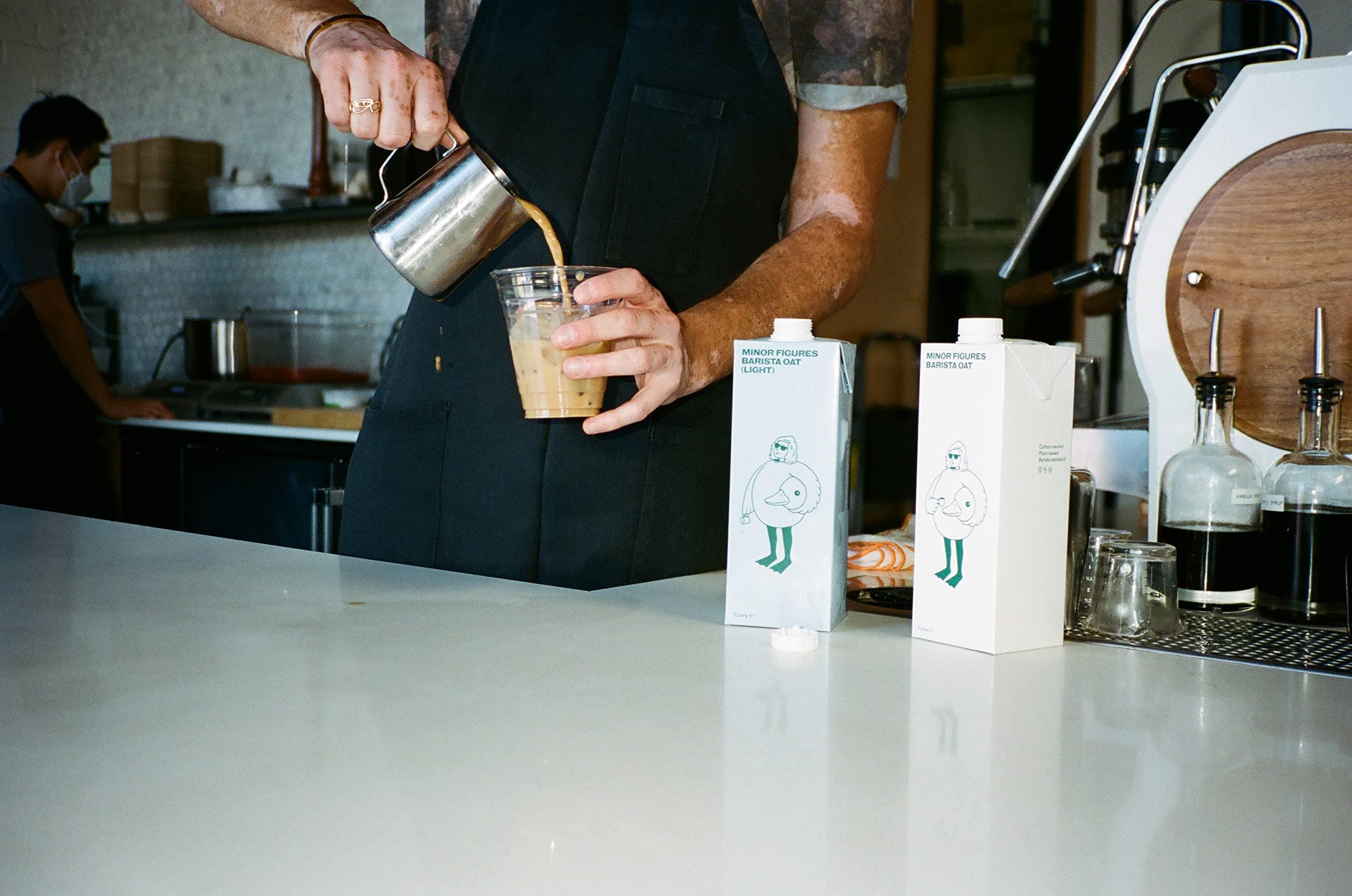 Minor Figures Minor Figures - Oat Milk - Standard - Barista Standard - 32 Oz - 6 Pack - Non Gmo - Plant Based - Vegan - Dairy Free - Shelf Stable - Unsweetened