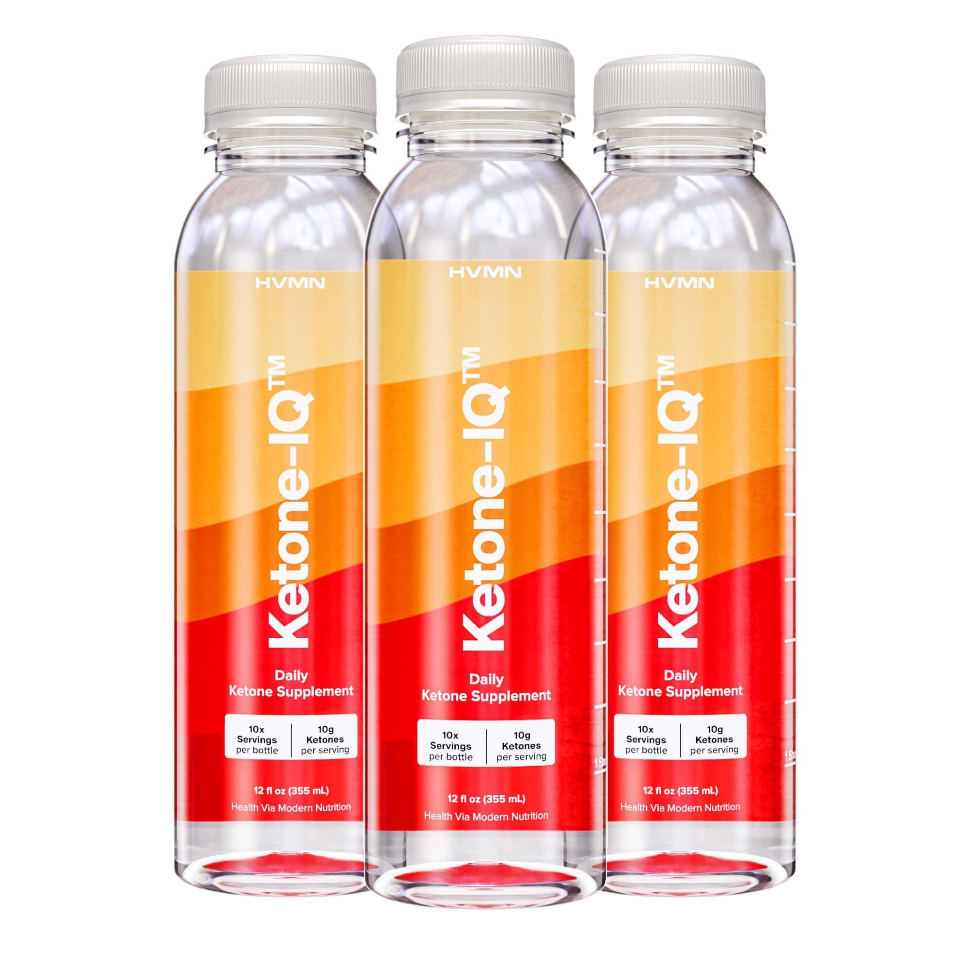 H.V.M.N. Ketone-IQ - Get Your Fuel from Ketones. No Sugar, No Salt, No Caffeine. 30 Servings of Drinkable, to Rapidly Elevate Ketone Levels. New & Improved Formulation!