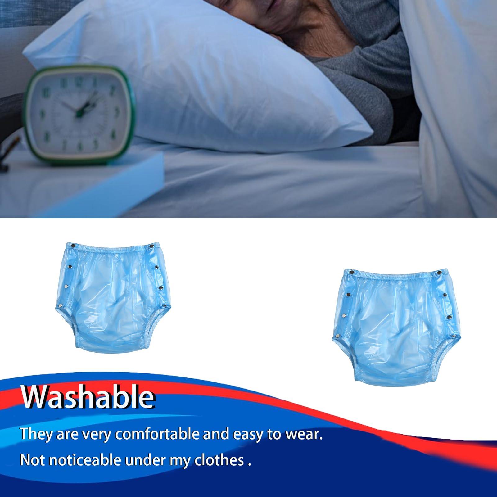 Generic Generic Adult Incontinence Underwear for Men, Adult Diapers Covers for Men and Women Washable (XX-Large)