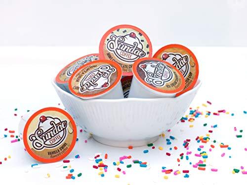Sundae Coffee Sundae Ice Cream Flavored Coffee Pods, Compatible with 2.0 Keurig K-Cup Brewer, (Dulce de Leche) 48 Count