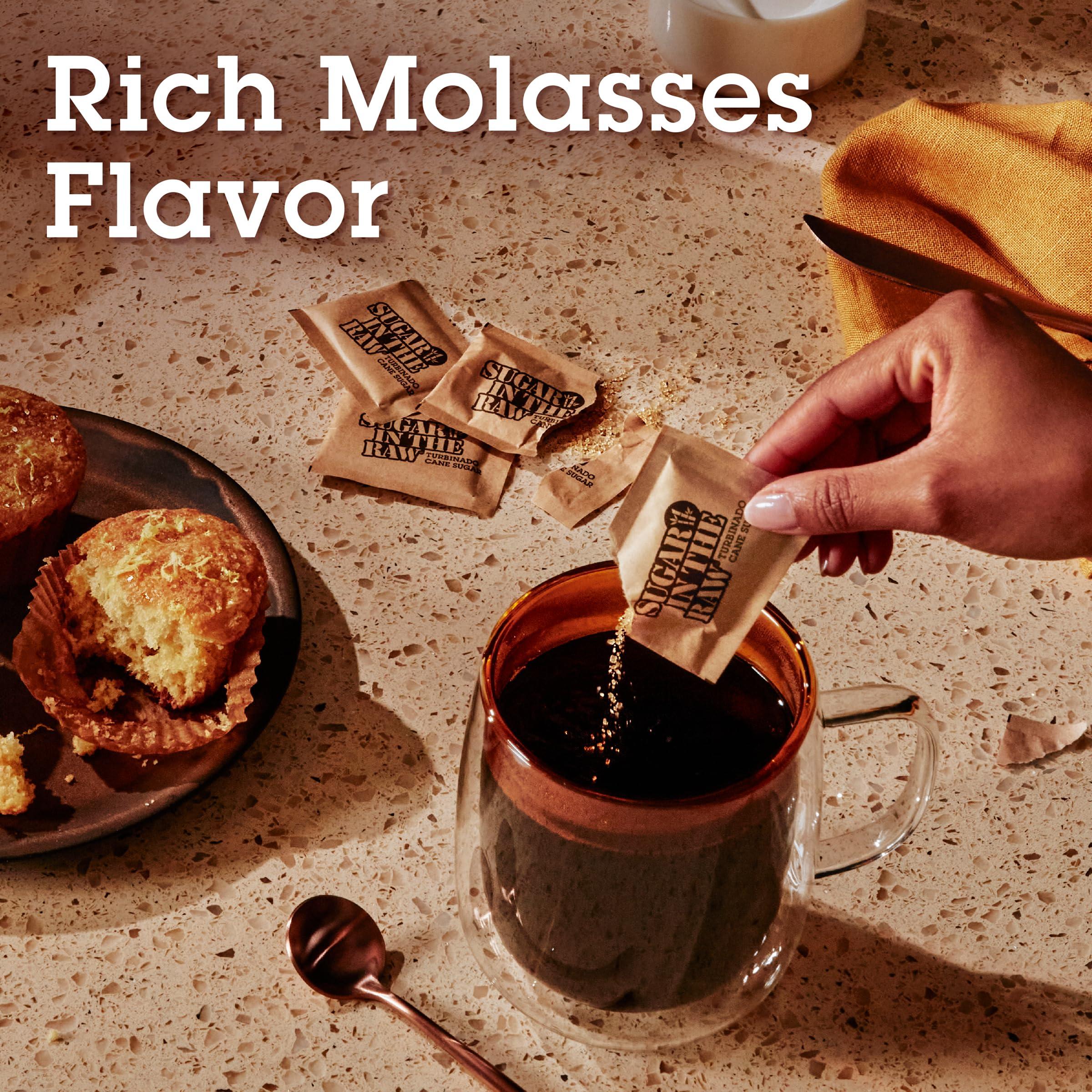 Sugar in the Raw Sugar In The Raw Turbinado Cane Sugar Packets, 25 Ct Box, 12 Pack, Pure, All-Natural Turbinado Sugar, Non-GMO Project Verified, Kosher, Vegan and Gluten Free