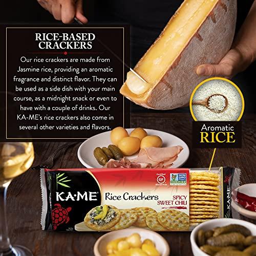 KA-ME Ka-Me Gluten Free Rice Crackers, Original, 3.5 Ounce