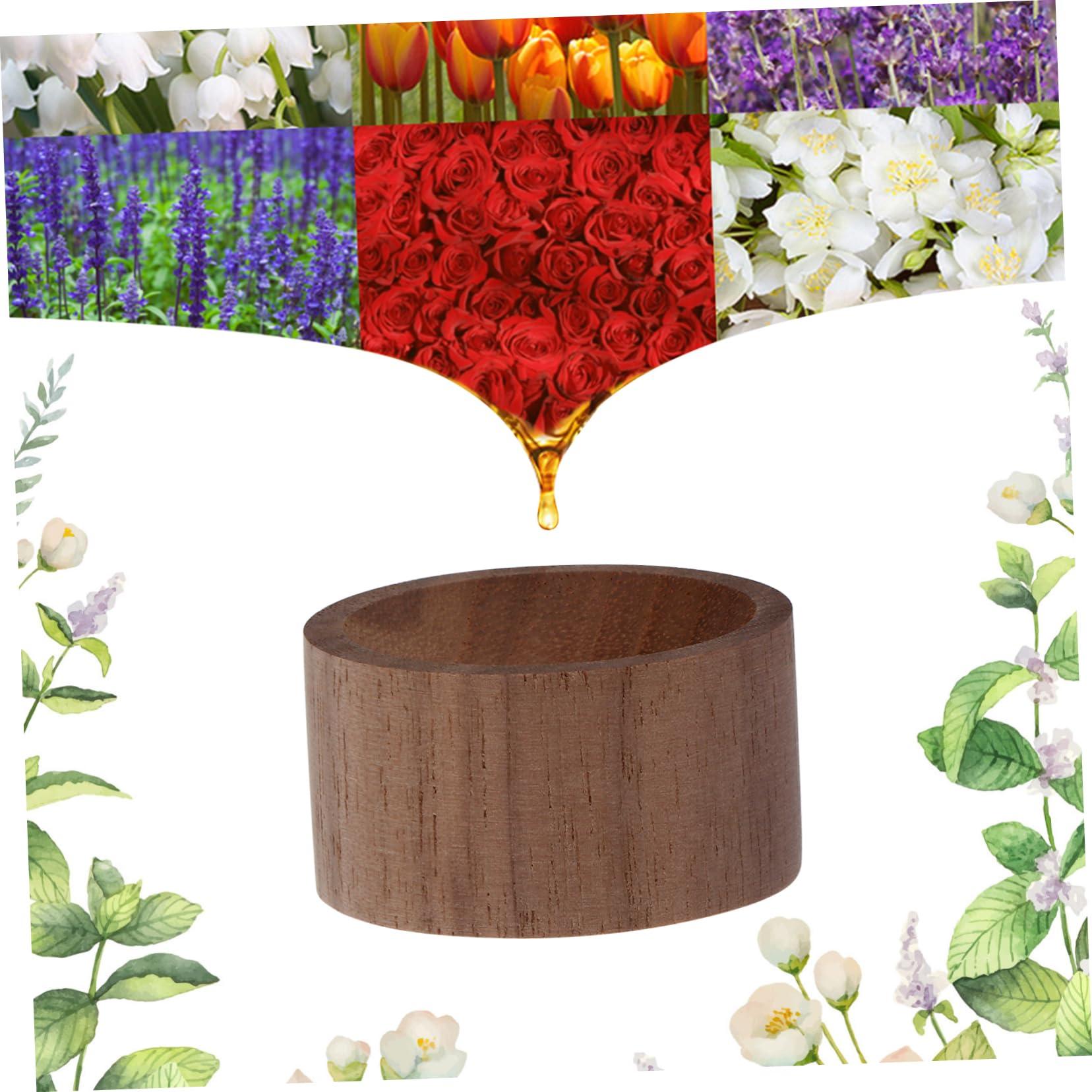 NOLITOY NOLITOY 3pcs Diffuser Scent Oils House Humidifier Auto Humidifiers for Home Lavender Essential Oil Home Ornament Humidifiers for House Essential Oil Perfume Car Brown Wooden