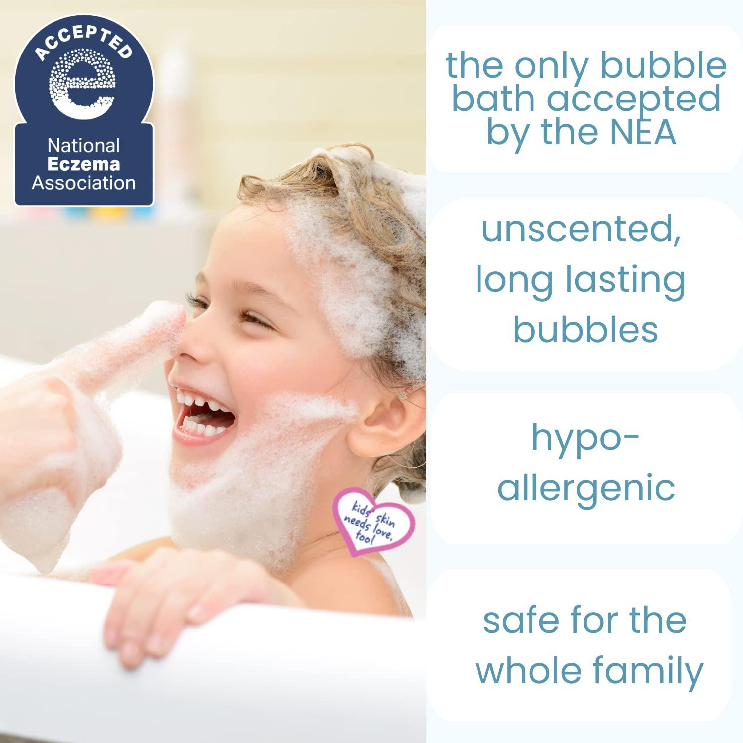 TruKid TruKid Bubble Podz Bubble Bath for Baby & Kids, NEA-Accepted for Eczema, Gentle Refreshing Colloidal Oatmeal Bath Bomb for Sensitive Skin, pH Balance 7 for Eye Sensitivity, Unscented (10 Podz)