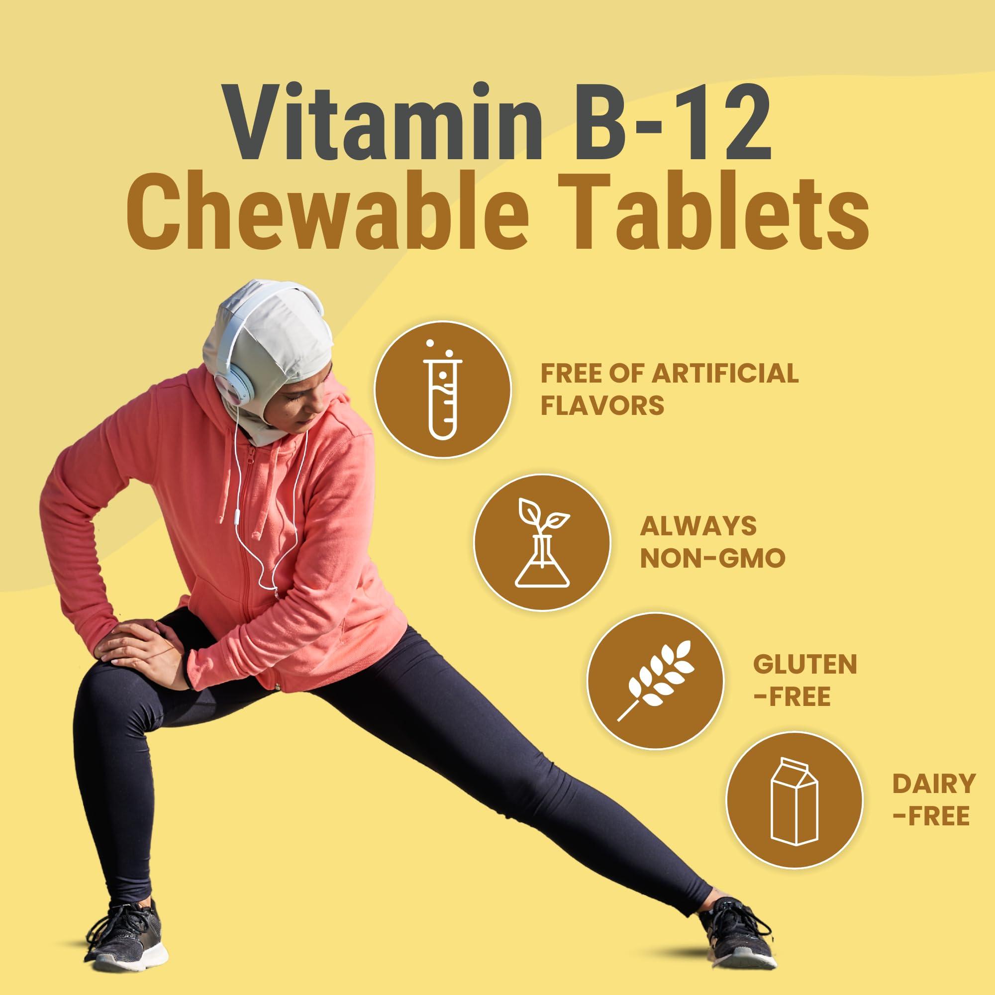 Zaytun Vitamins Zaytun Halal Vitamin B12 1000mcg, Promotes Energy Production, Metabolism and Healthy Nervous System - Vegetarians and Vegans Formula - Dairy-Free - 4 Months Supply - Made in USA