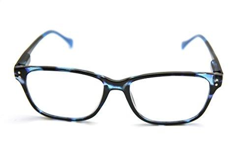 COLOR VIPER ColorViper Basic Hand Made everyday Designer Reader (mediu size: blue tortoise/blue tips, 2.50)