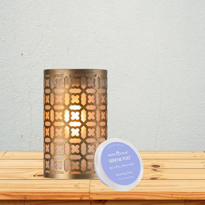 Serene House Serene House Soft Romance No-Spill Wax Melt Pod 6-Pack 6, 30g Fragrant Soy Wax Pods with Aroma Lasting 72 Hours Each Patented Technology Prevents Spills for Easy, Safe, and Clean Home Aromatherapy