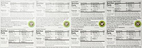 General Mills General Mills Cereal Variety Pack, 8 pouches 9.14 oz