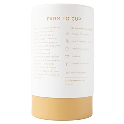 Tea Bar Tea Bar Cardamom Chai | Loose Leaf Tea | Organic Assam black tea, fresh green cardamom, cinnamon chips, clove, and black peppercorns