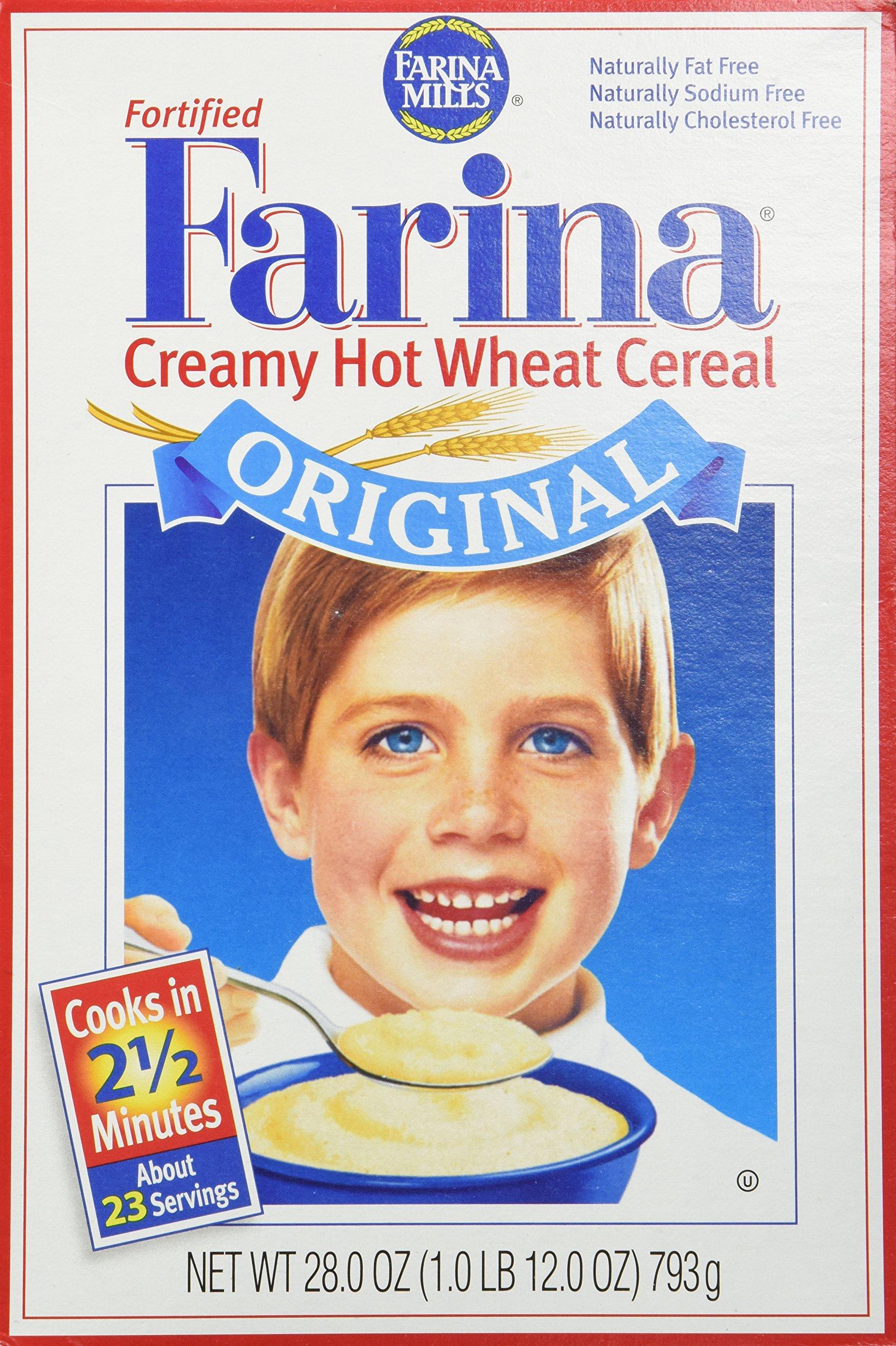 Farina Mills Farina Mills Fortified Farina Creamy Hot Wheat Cereal 28 oz (packaging may vary)