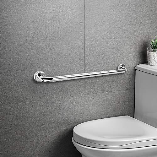 supregear supregear Bathroom Grab Bar, 24 inch 304 Stainless Steel Bathroom Safety Grab Bars Balance Grab Bar in Chrome for Bathtub Shower Toilet Kitchen Bedroom, Concealed Screw Wall Mounted