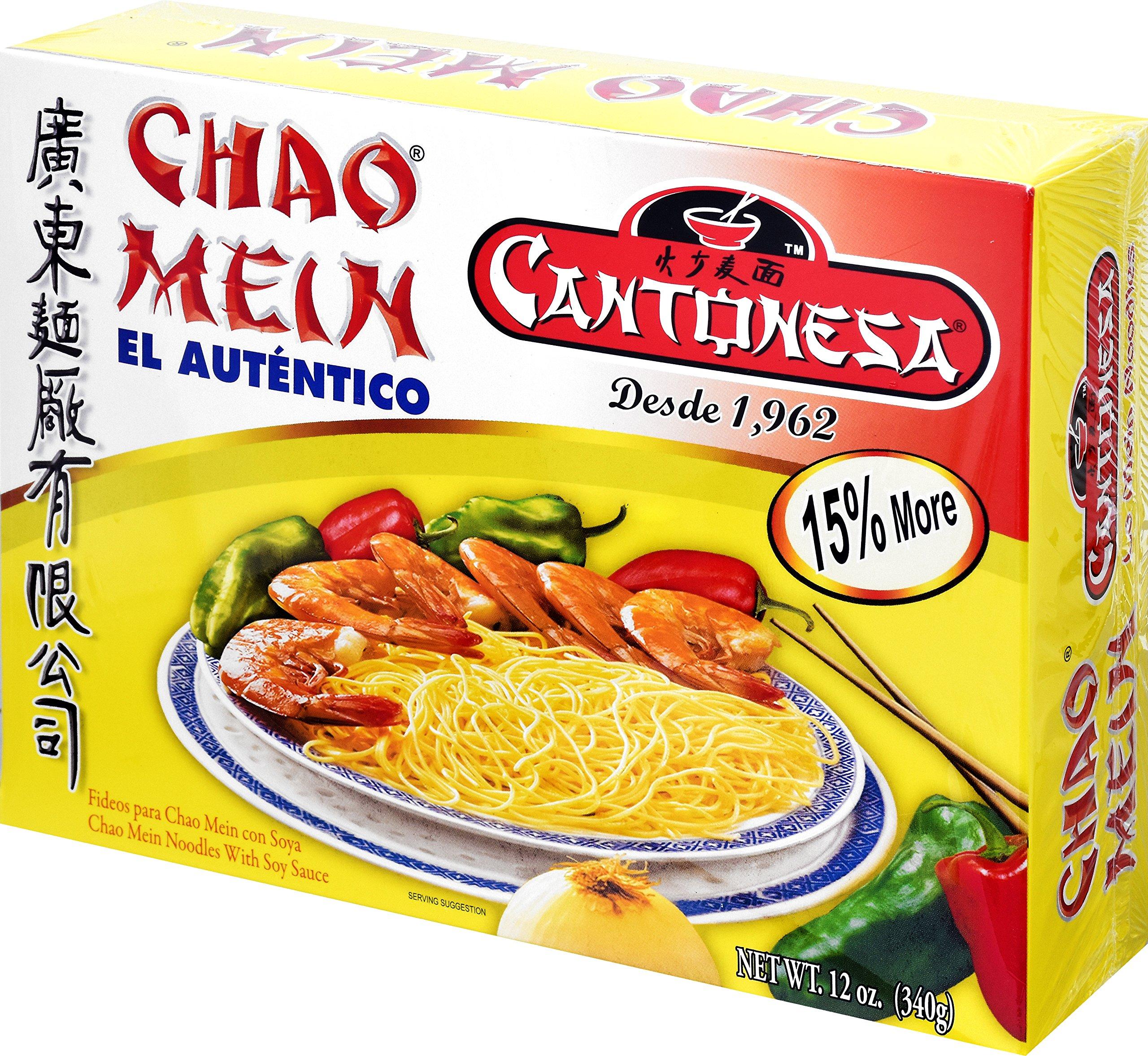 Goya Cantonesa Chao Mein Noodles With Soy Sauce, 12 Ounce