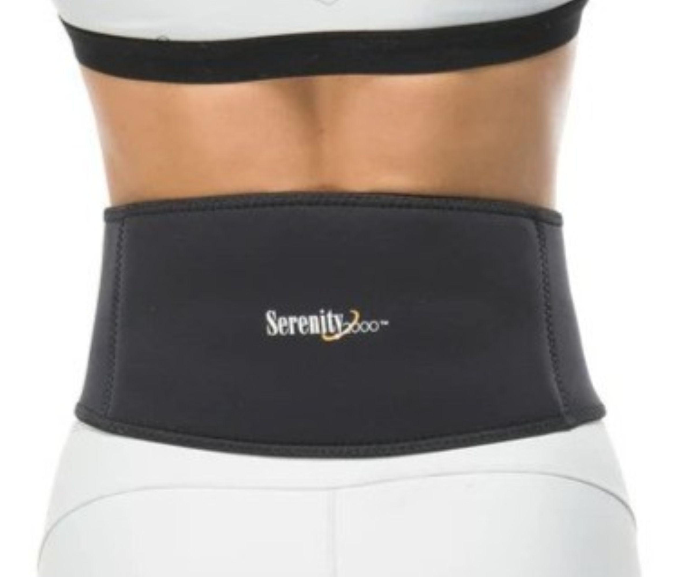 SERENITY2000 SERENITY2000 Magnetic Therapy Back Wrap for Pain Relief and Support, 16 Magnets, 1100 Gauss Per Magnet (Large/XLarge - Waist up to 50\")