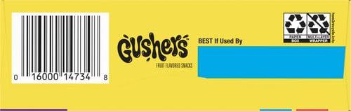 Gushers Gushers Fruit Flavored Snacks, Strawberry Splash and Tropical, 12 ct (Pack of 2)
