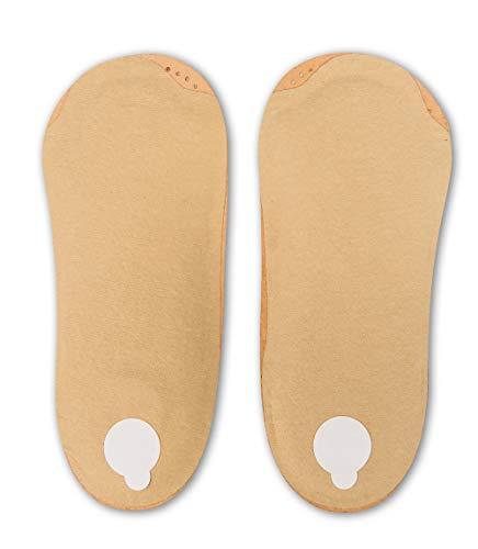 Tacco Footcare Orthotic Inserts Made in Germany | 3/4 Length, Quality Leather, Ultra-Light | Shoe Boot Insoles with Arch Support, Metatarsal Pad & Heel Cushion | Tacco Nova (45 EUR/US M12)