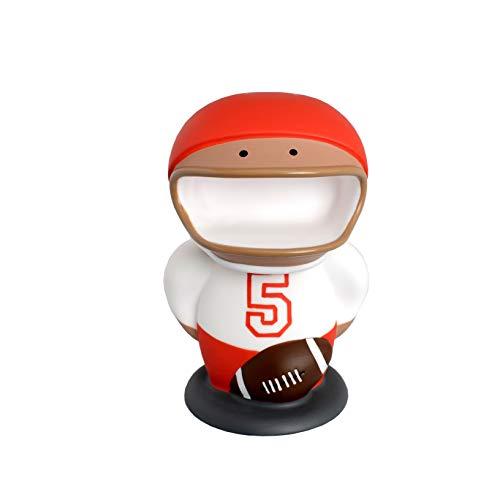 Lullubee Lullubee Retainer Buddy Football Player - Sanitary Storage for Retainers Clear Aligners and Mouth Guards